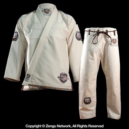 Grab & Pull Premium Version 3 Unbleached Jiu Jitsu Gi